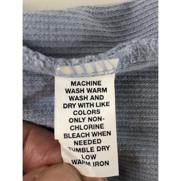 Gap Stretch Women’s Split Neck Ribbed Short Sleeve Top Tag Size Medium - Picture 12 of 13